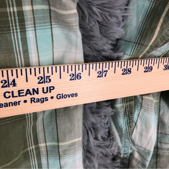 Resistol University Mens XL University Fit Plaid Western Pearl Snap L/S Shirt - Picture 6 of 10